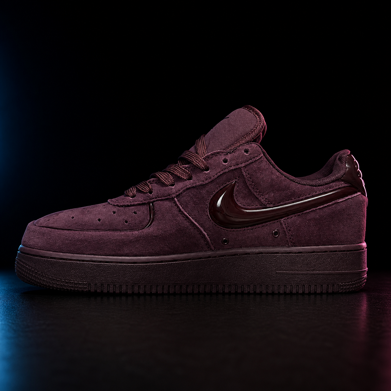 Nike Air Force 1 Low Burgundy Suede