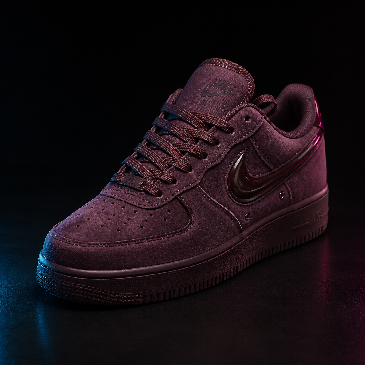 Nike Air Force 1 Low Burgundy Suede