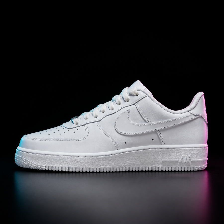 Nike Air Force 1 '07 White on White