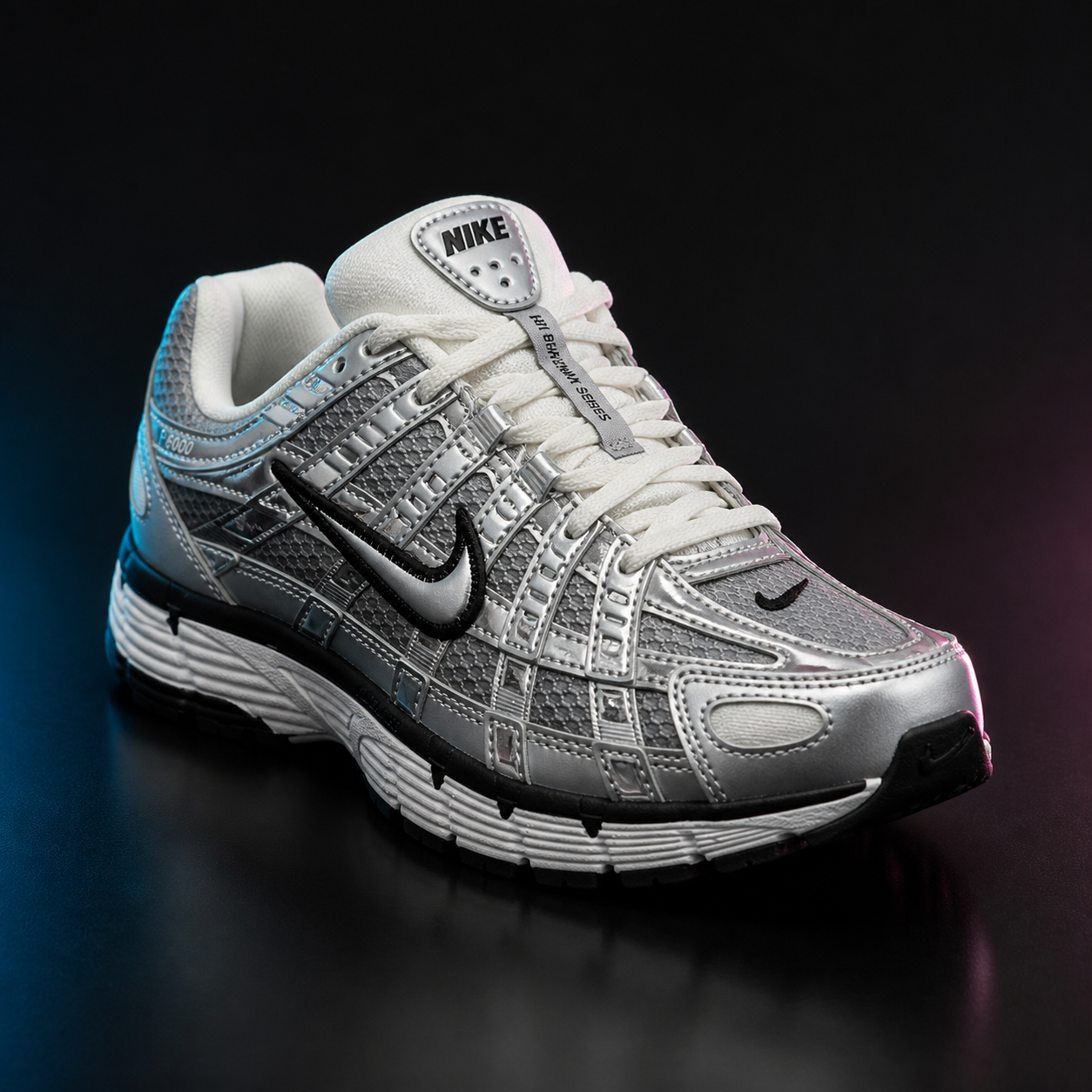 Nike P-6000 Metallic Silver