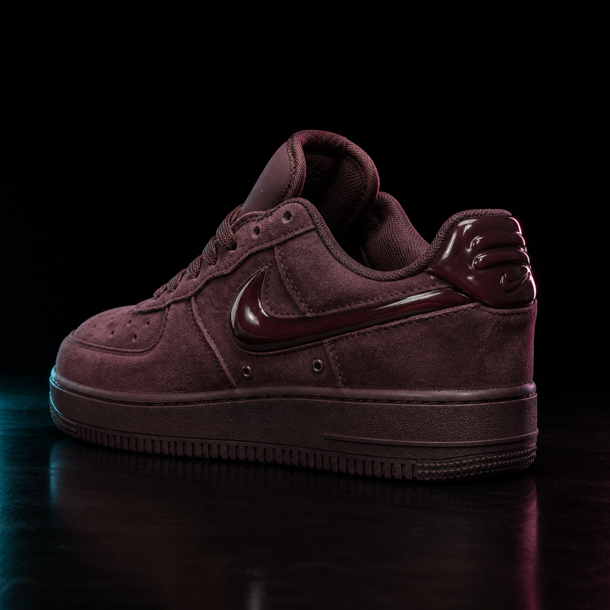 Nike Air Force 1 Low Burgundy Suede