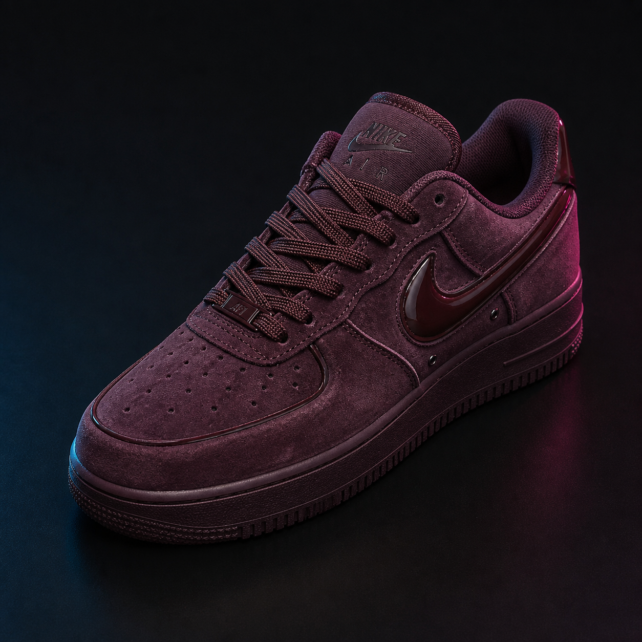 Nike Air Force 1 Low Burgundy Suede